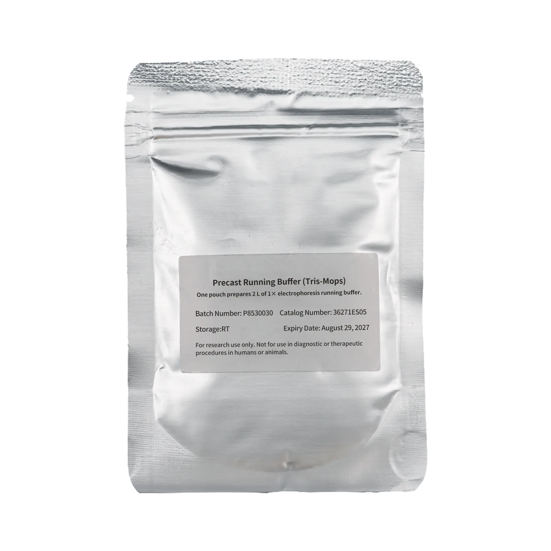 Precast Running Buffer (Tris-MOPS), 2 L (Powder) product pack